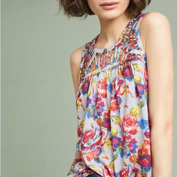 Faye Floral Top, Size S - Picture 1 of 7